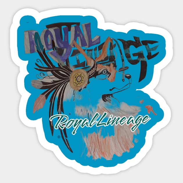 Spirit fox Sticker by MajesticImages7 presents RoyalLineage